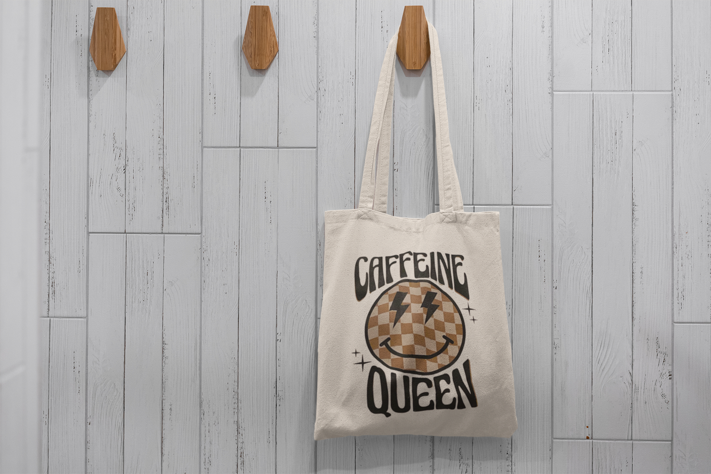 Caffeine Queen Cotton Tote
