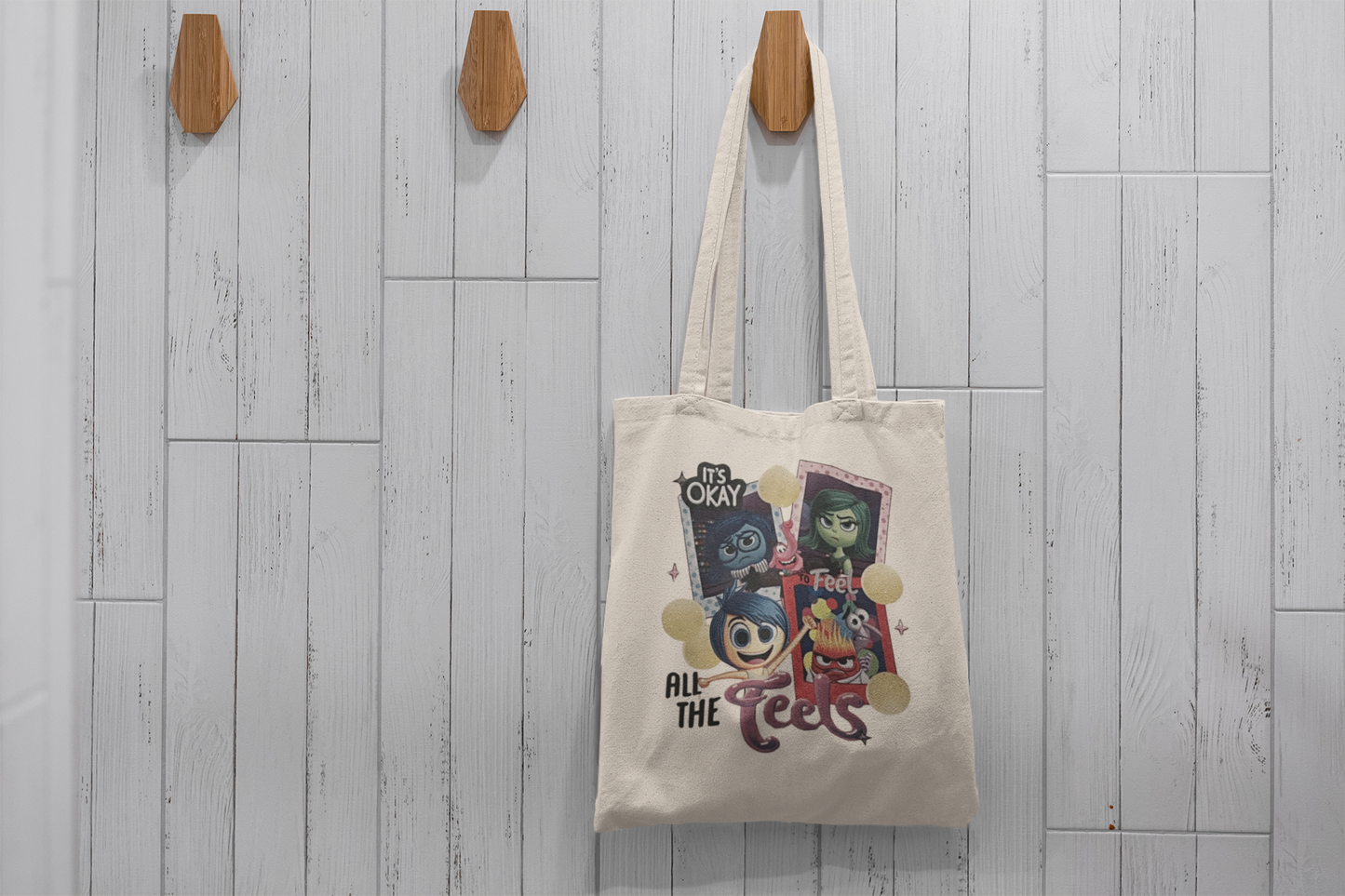 "All the Feels" Cotton Tote Bag