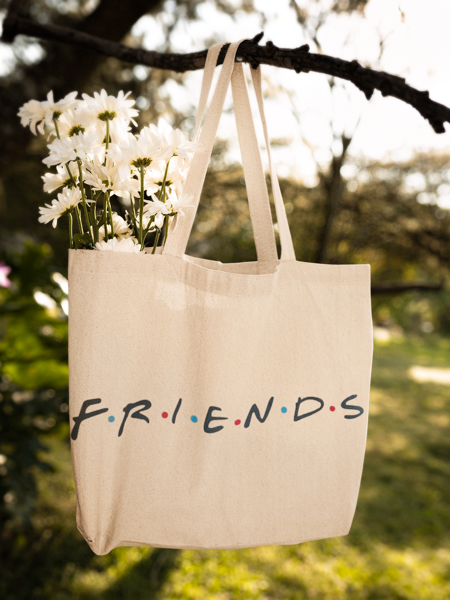 I'll Be There For You Canvas Tote