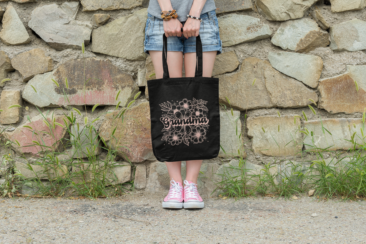 Grandma Canvas Tote Bag