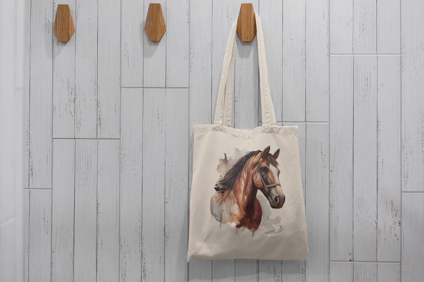 Horse Lovers Cotton Tote