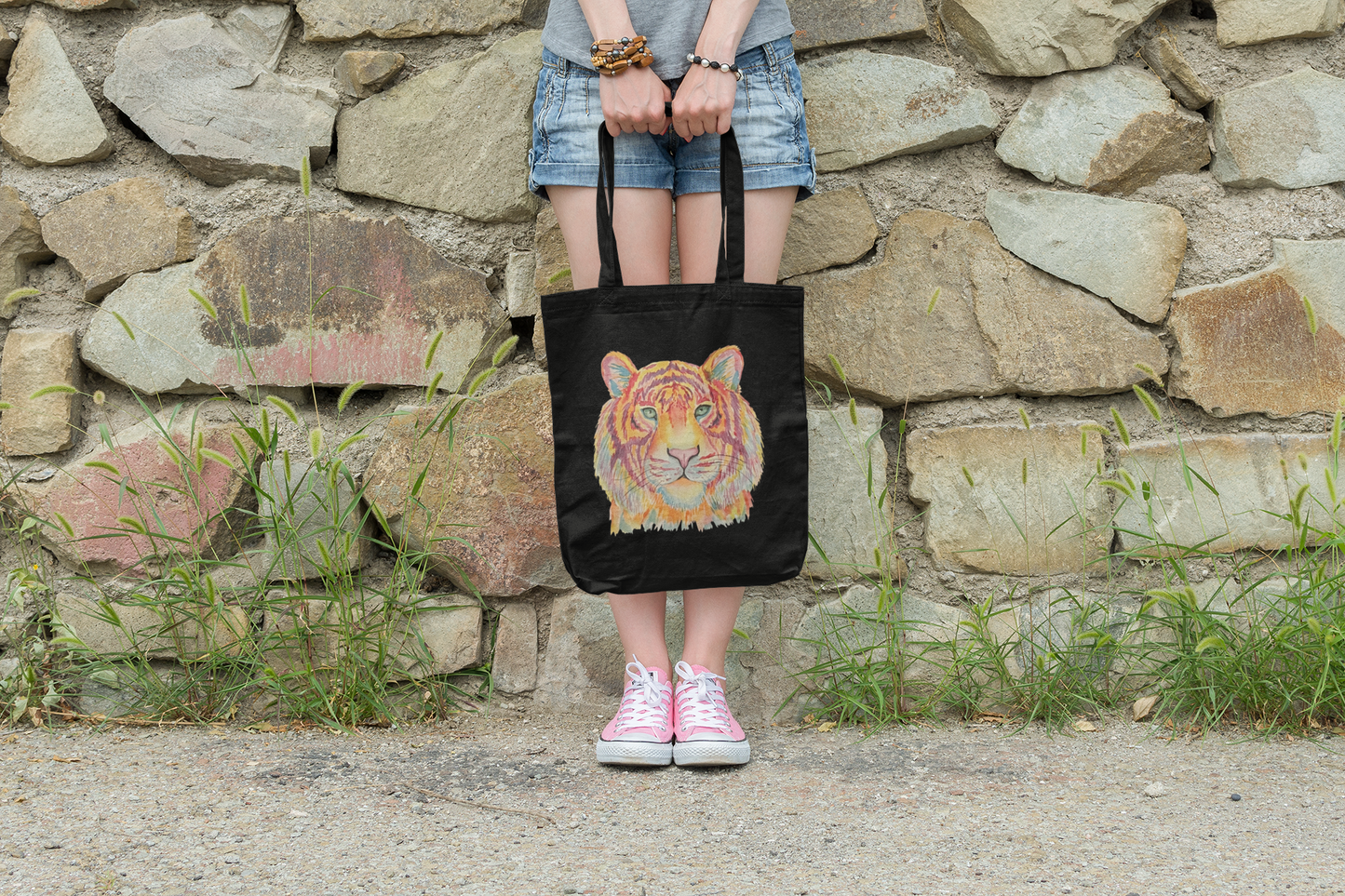 Fierce Tiger Tote