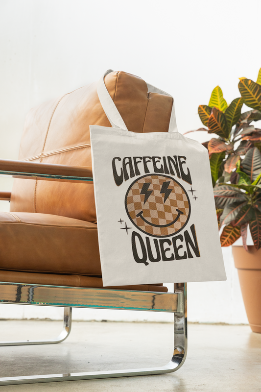 Caffeine Queen Cotton Tote