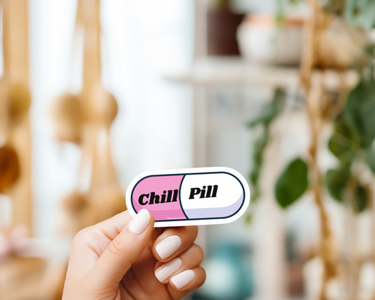 Chill Pill Sticker