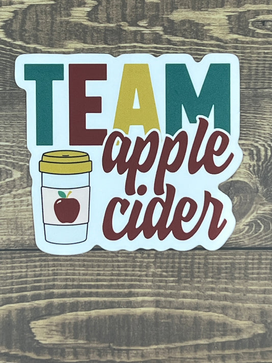 Team Apple Cider