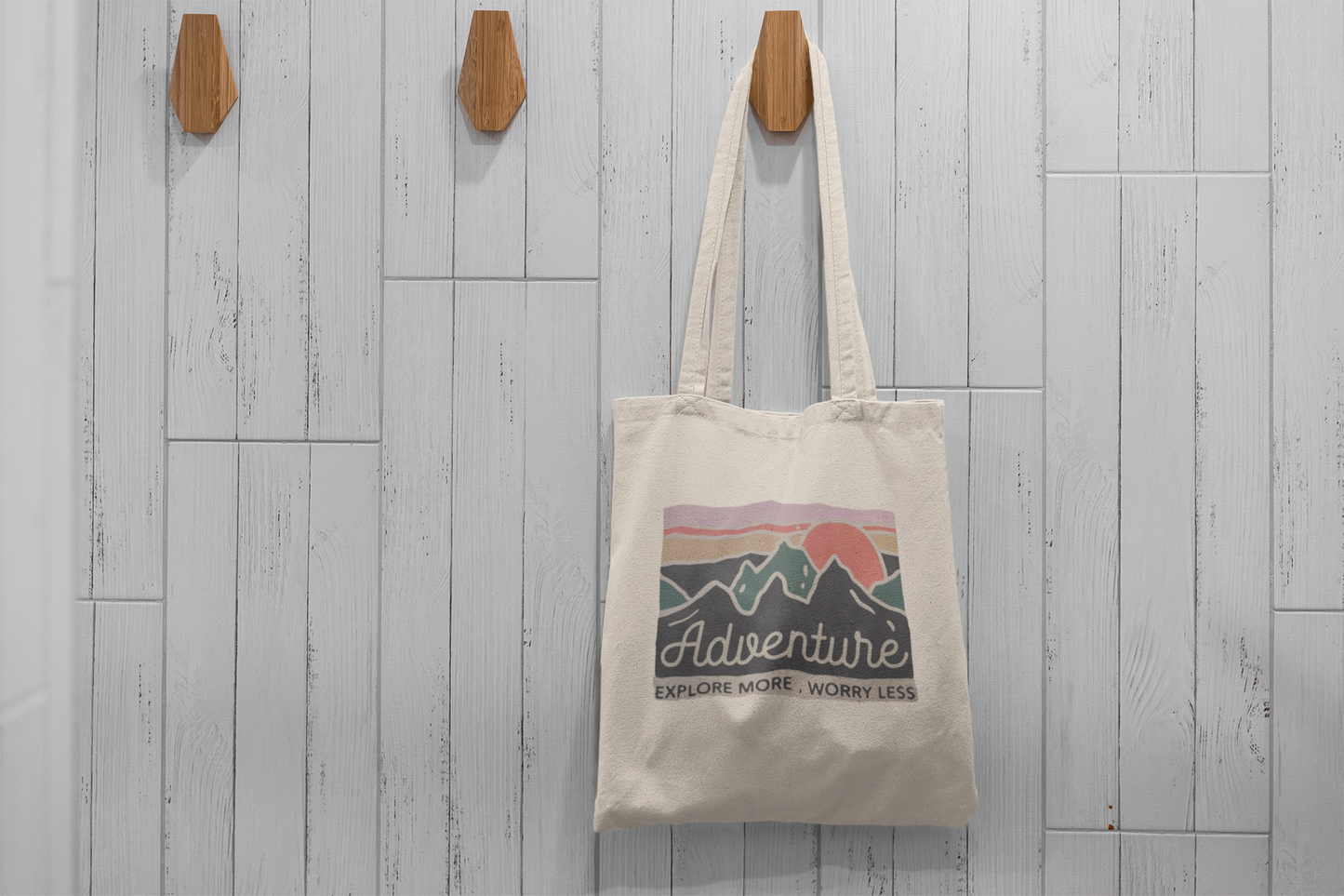 Adventure: Explore More Cotton Tote