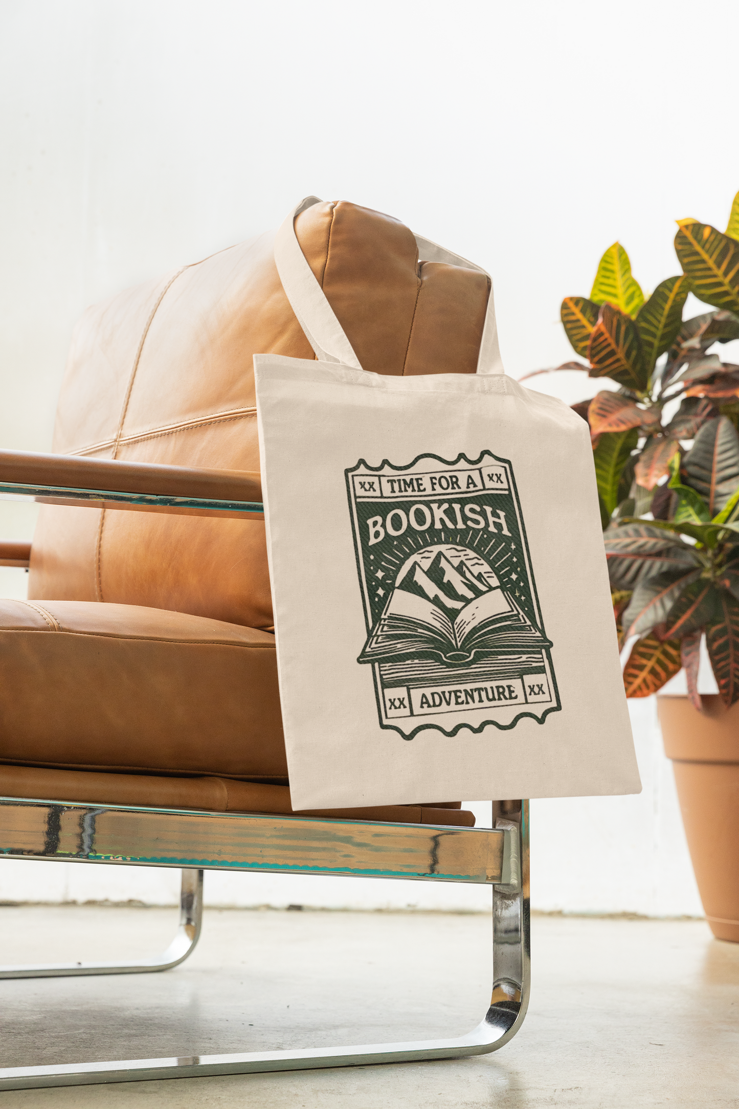 Bookish Adventure Cotton Tote