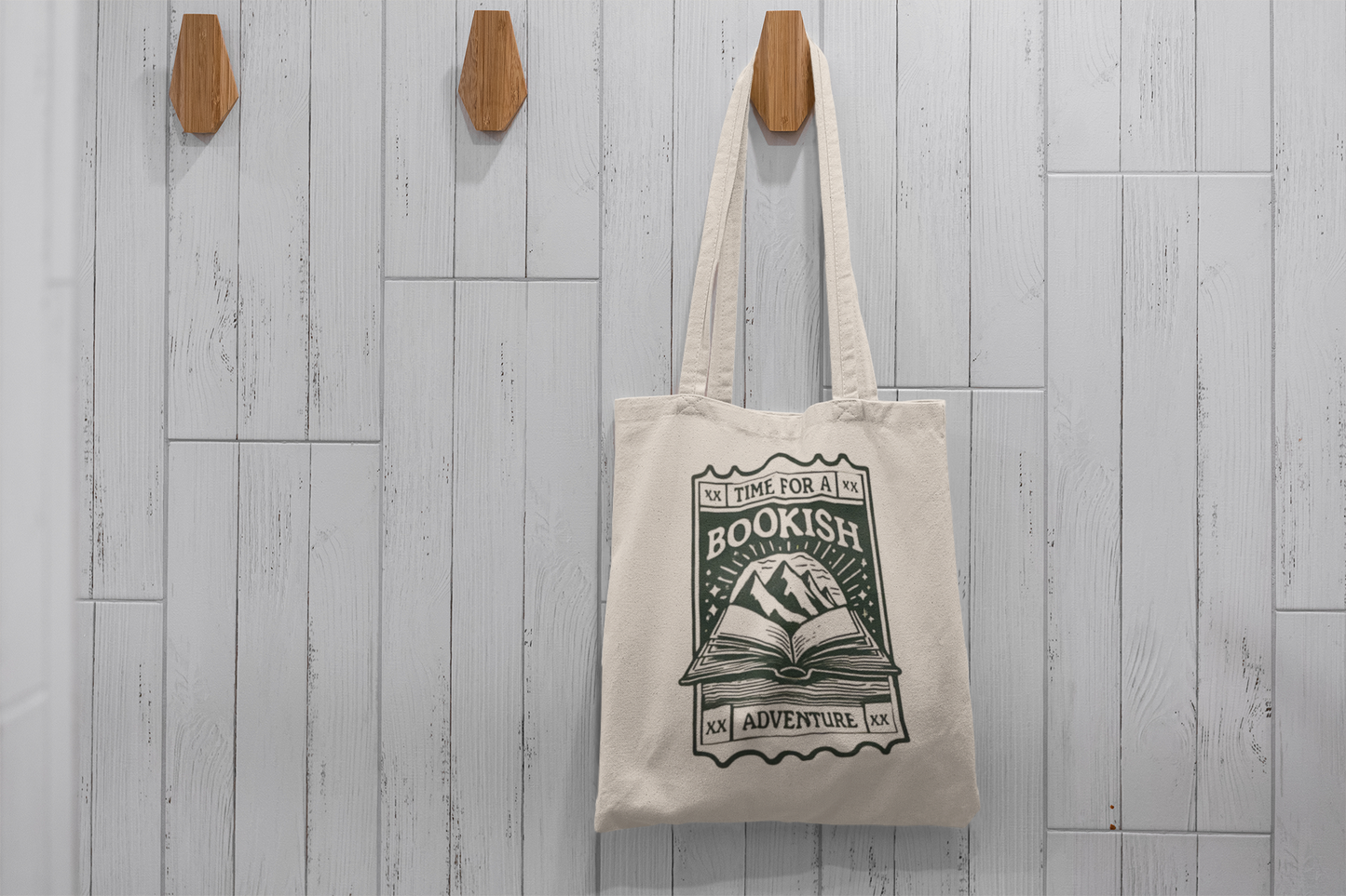 Bookish Adventure Cotton Tote