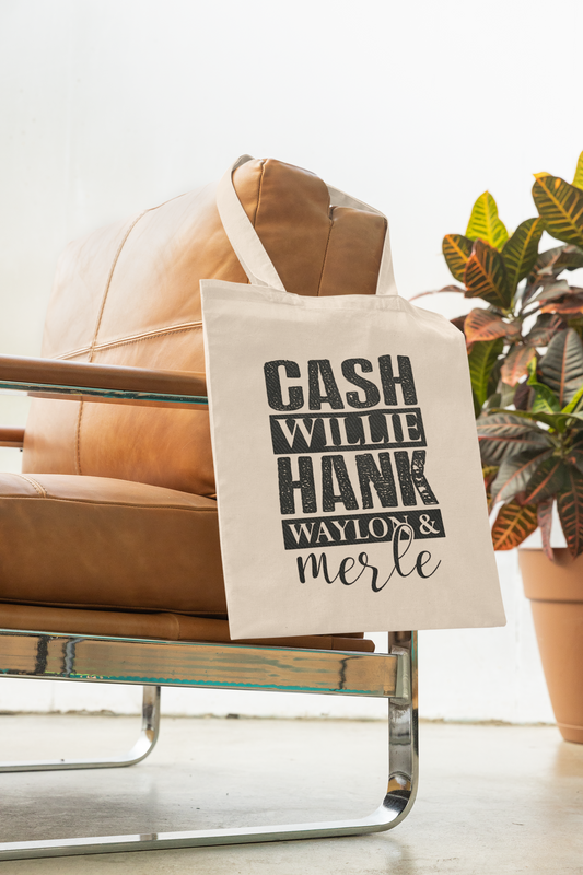 Country Legends Cotton Tote Bag
