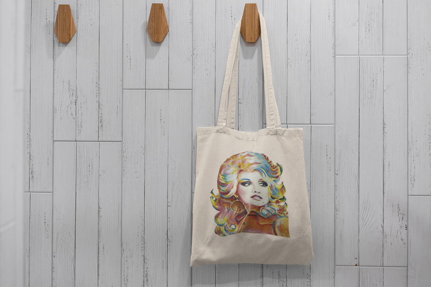 Dolly Parton Portrait Tote