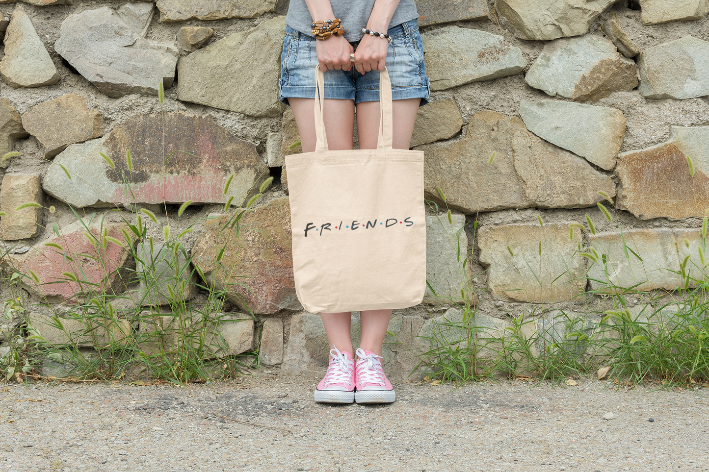 I'll Be There For You Canvas Tote