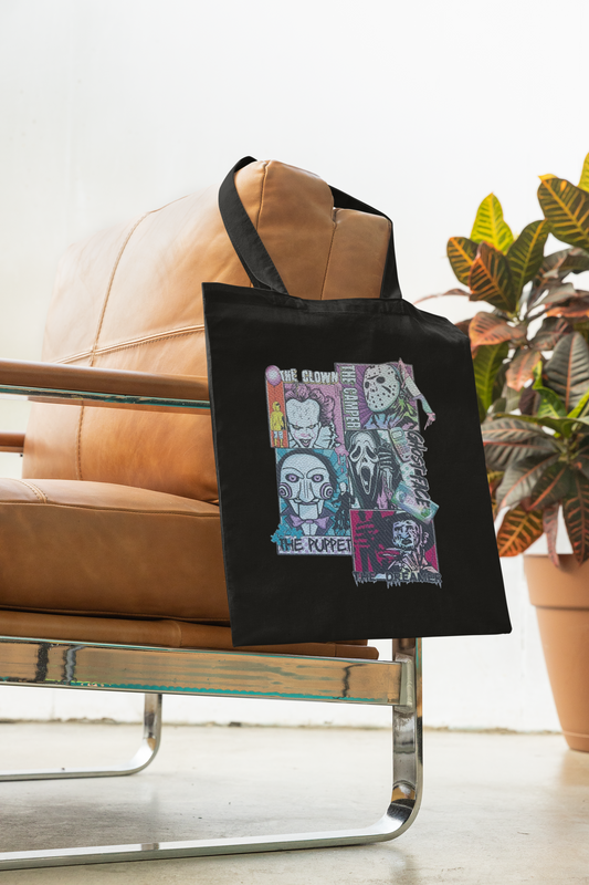 Horror Icons Cotton Tote