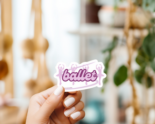 Balletcore Breakdown Sticker