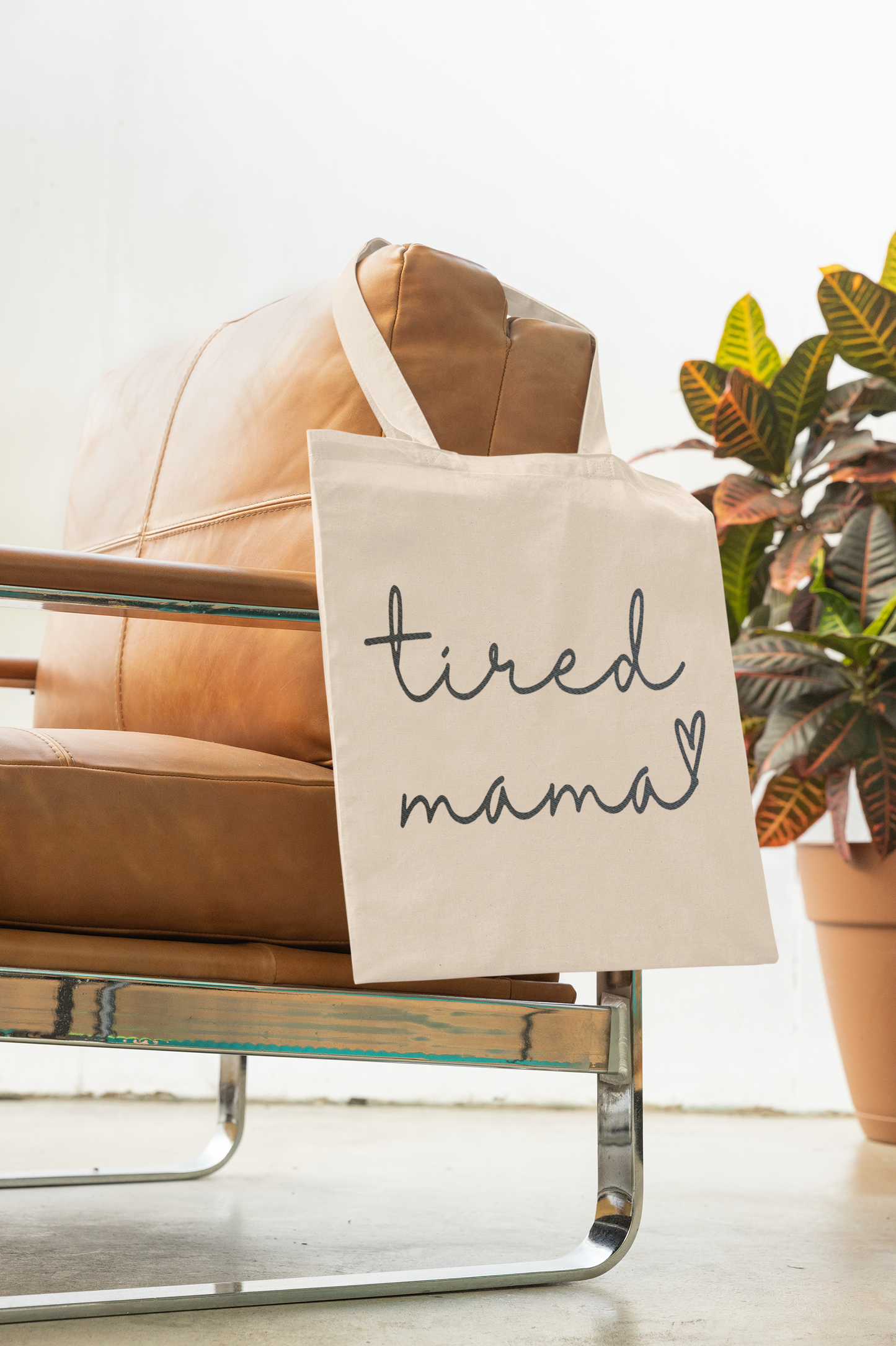 Tired Mama Cotton Tote